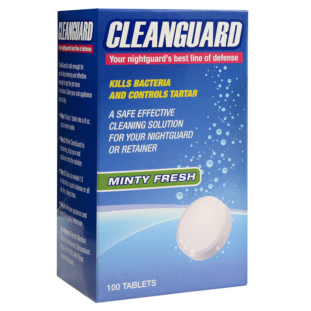 CleanGuard Night Guard Cleaner - 100 Tablets